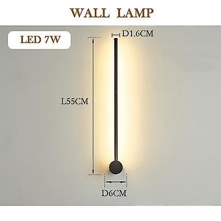 Slowmoose Modern Led Floor Lamp -simple Colorful Rgb Light Warm White WALL LAMP 55CM