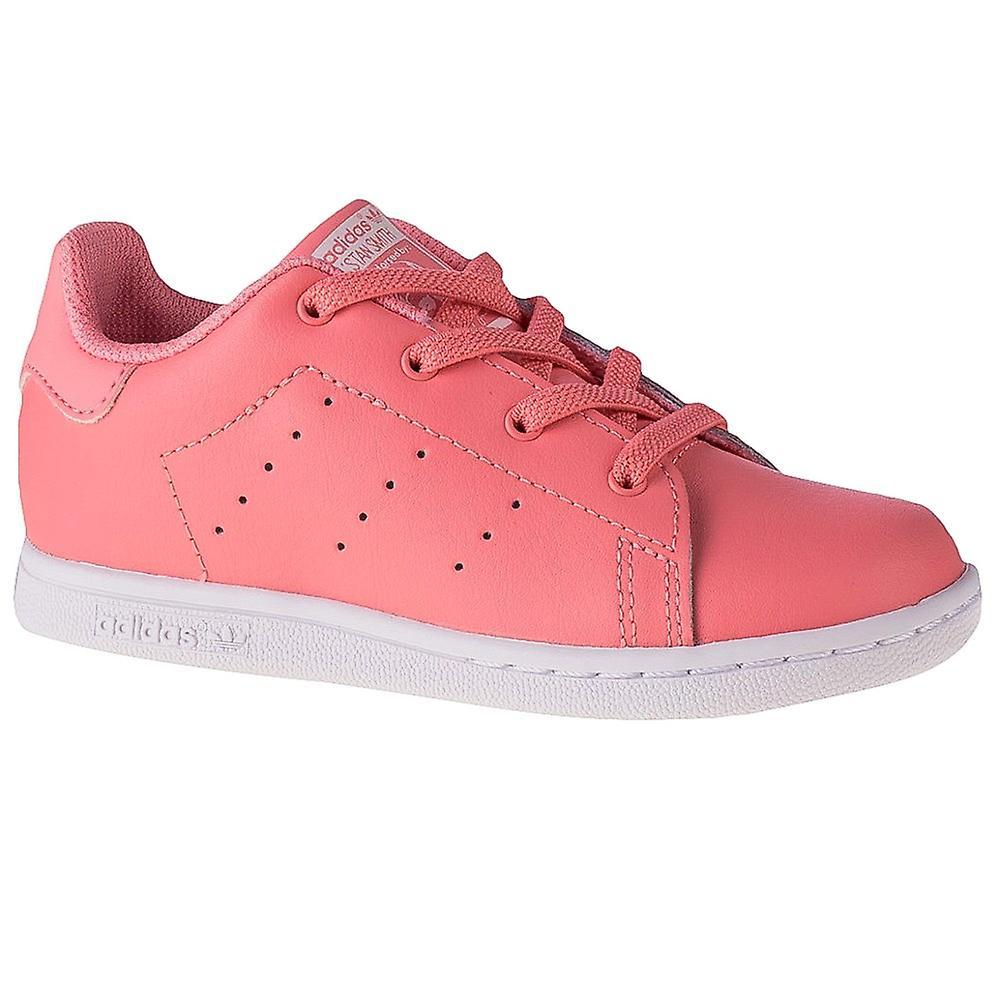 Adidas Stan Smith EL K EF4928 universal all year infants red 9 Infant UK / 9.5 US / 26 1/2 EUR / 15.5 cm