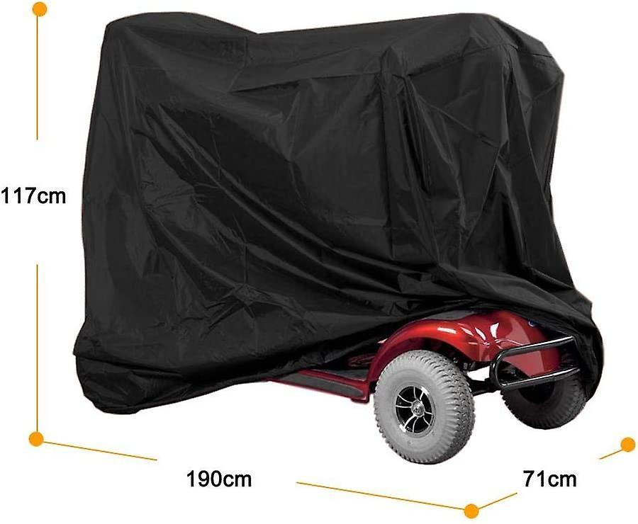 Dewenwils Dww-Scooter Cover, Professional Mobility Scooter Storage Cover, Scooter Waterproof Cover, Motorcycle Protective Cover for Water, Snow, Wi...