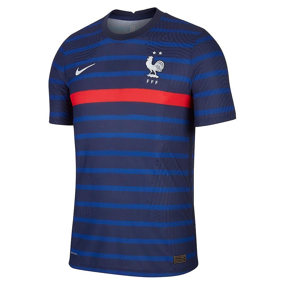 2020-2021 France Home Nike Vapor Match Shirt Navy L