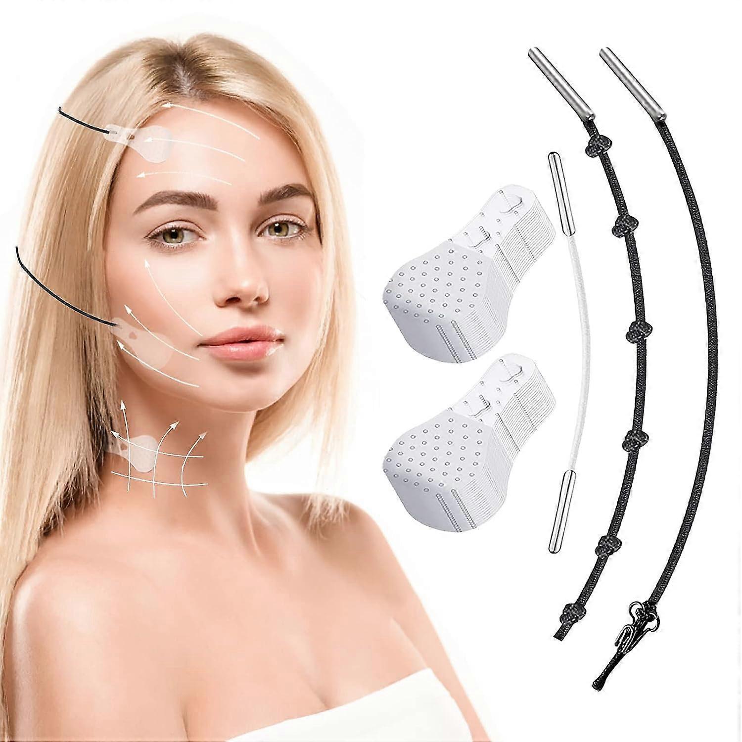 Shanxi Shuishuidiansan Trading Face Lift Tape, 120 Pcs Face Tape Lifting Invisible, Ultra-thin & Waterproof Instant Face Lift