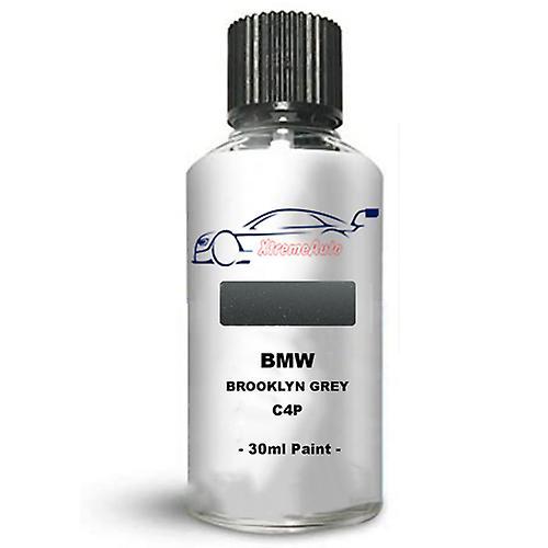 Auto Car Specialist Touch Up Paint For Bmw X4 Brooklyn Grey C4p Stone Chip Brush