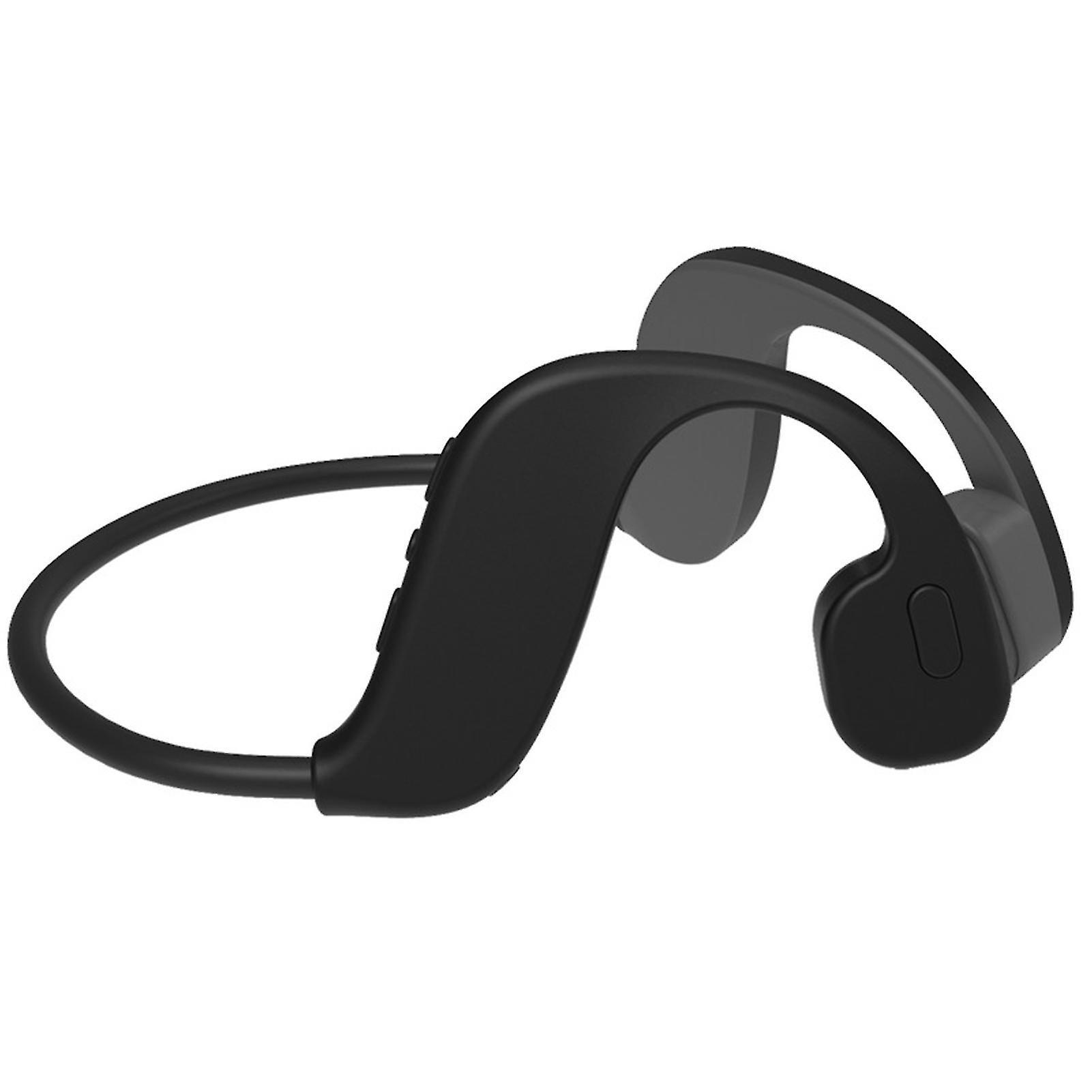 Trumsen Y8 Bluetooth-compatible Headphone Ip68 Waterproof Clear Sound 32g Mp3 Player Bone Conduction Wireless Earphone For Swimming Black