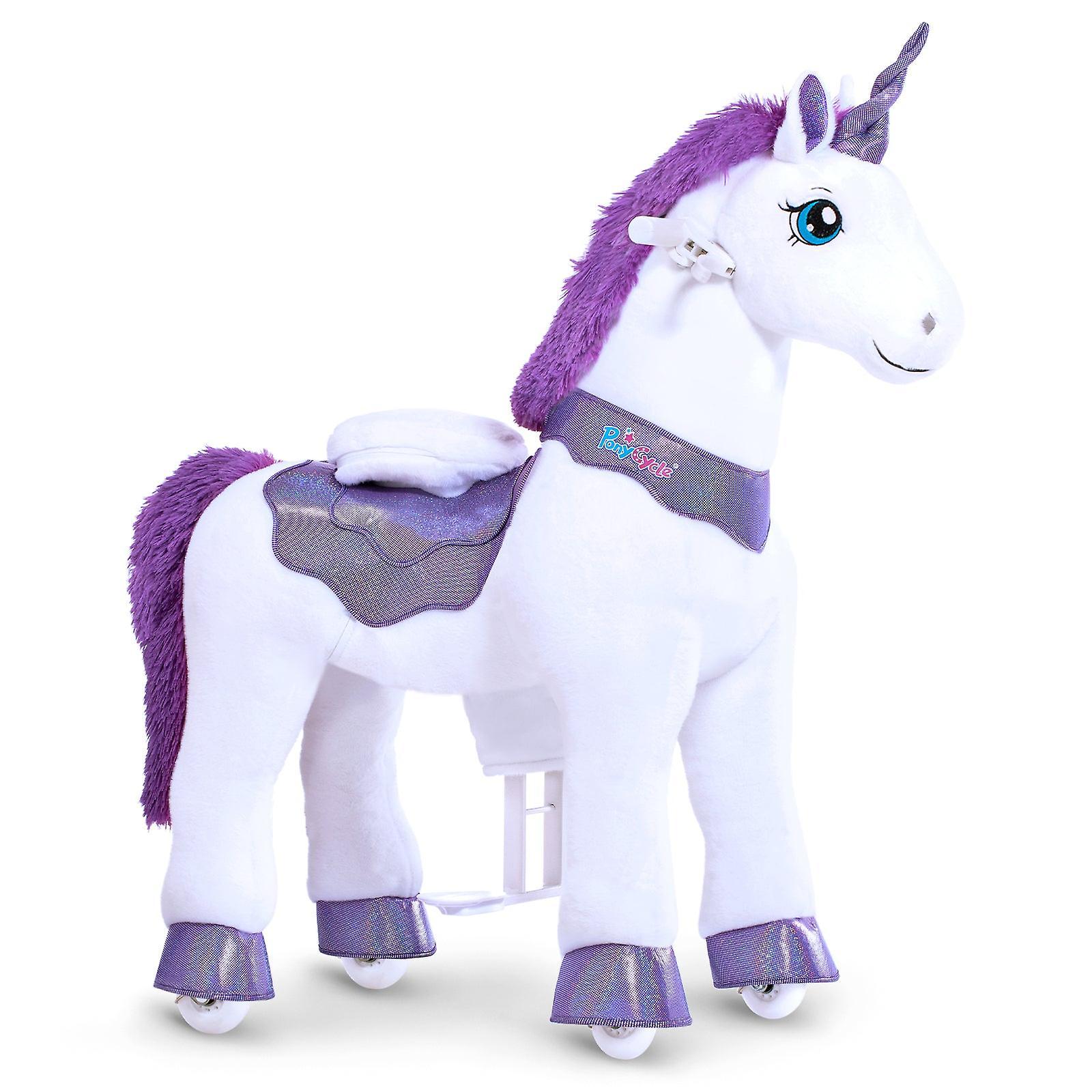 PonyCycle EU Official Store Model E Purple Unicorn Toy Size 4 for age 4-8