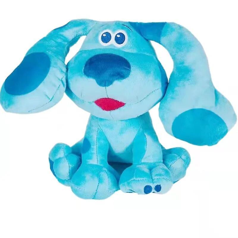 Ninesun 20cm Blue's Clues & You! Beanbag Plush Toy Cartoon Blue Pink Spotted Dog  Blue's Clues Christmas Gift Stuffed Toys For Children Blue Dog