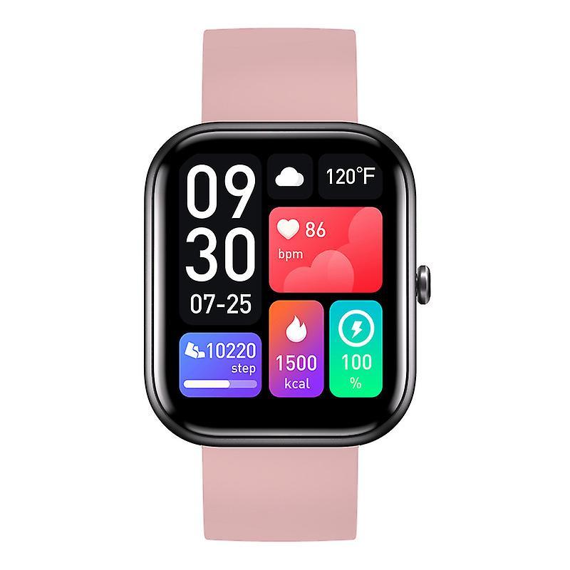 Seenlin Gts5 Smartwatch For Women And Men, With Ios & Android Pink Black