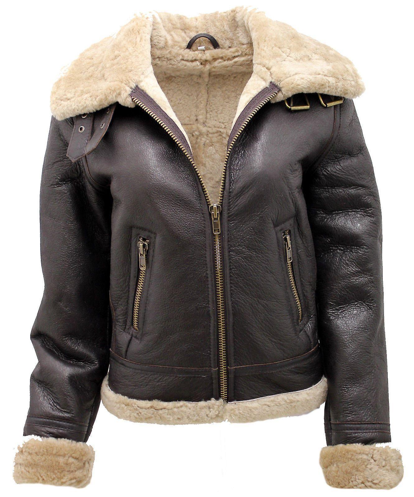 B3 Sheepskin Leather Flying Jacket-Kayseri