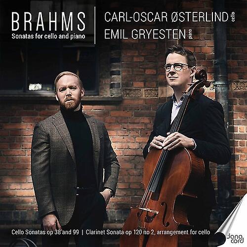 Danacord Records Brahms / Osterlind / Gryesten - Sonatas For Cello & Piano [COMPACT DISCS] USA Import