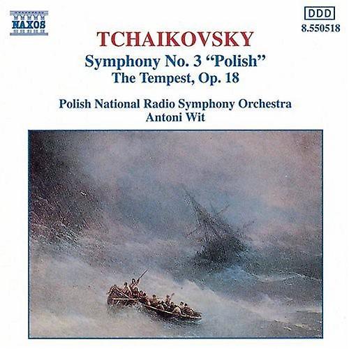 Naxos Antoni Wit - Symphony 3 / Tempest  [COMPACT DISCS] USA import