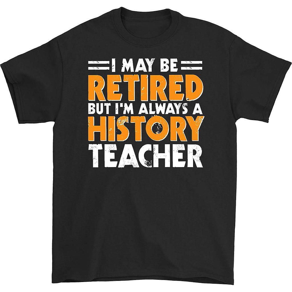 HISHARK I may be retired but i'm always t-shirt black S