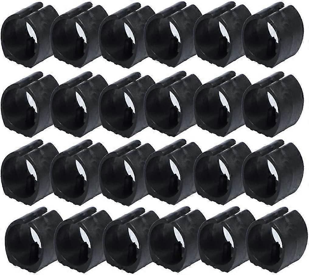 SOFA 24 Pcs Chair Foot Floor Glides Single Prong U-shape Caps 20mm