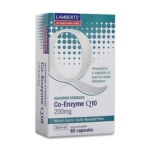 Lamberts Coenzyme Q10 200 Mg 60 Capsules Of 200mg