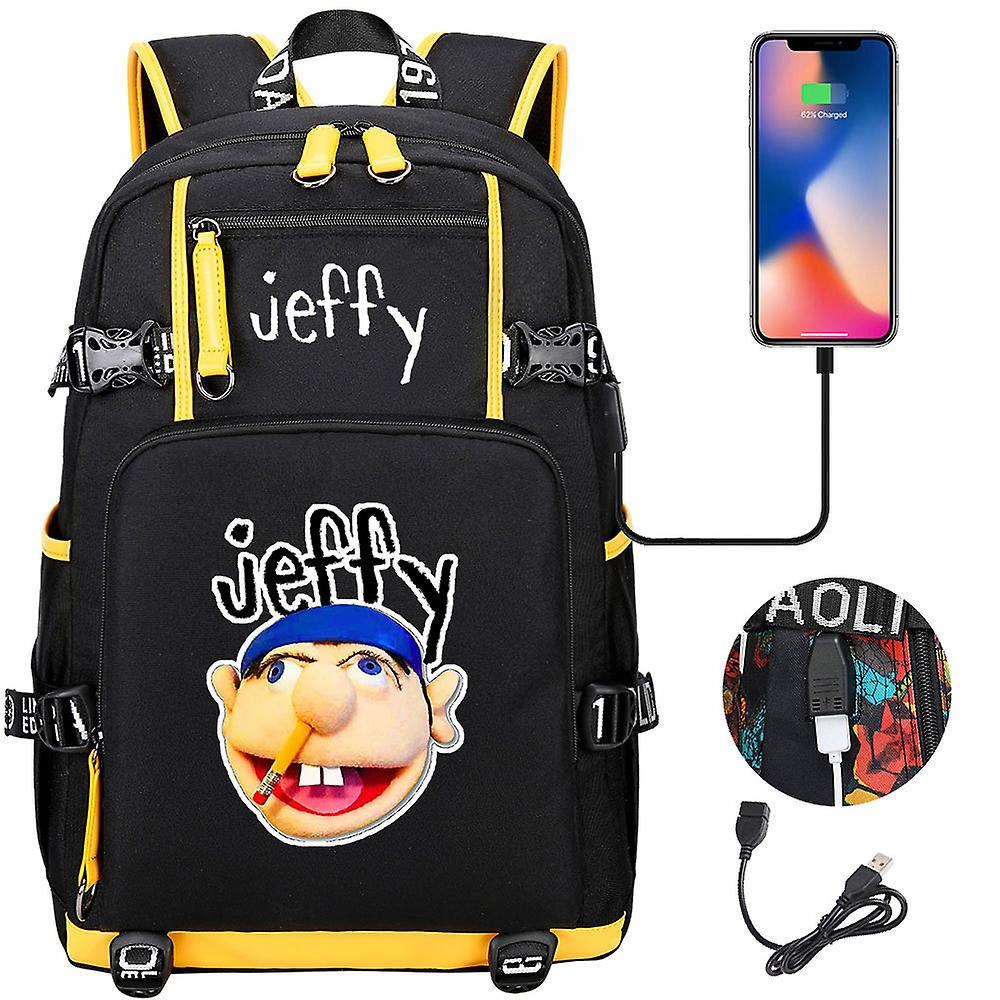 Ghygv Jeffy Print Teen Student School Bag - Men And Women Backpack - Casual Travel Backpack 8