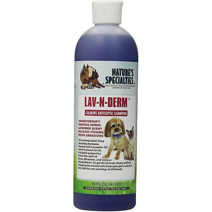 Nature's Specialties Lav-N-Derm Dog Shampoo - Soothing for Dry Itchy Skin Does not apply 473ml