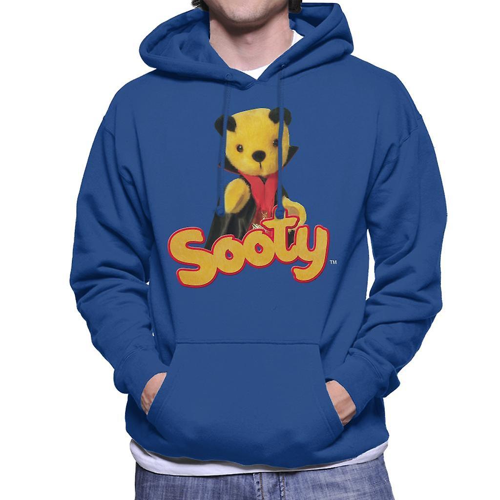 Sooty Halloween Vampire Men's Hooded Sweatshirt Royal Blue XX-Large