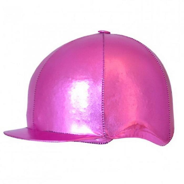 Capz Metallic Cap Cover Cerise One Size