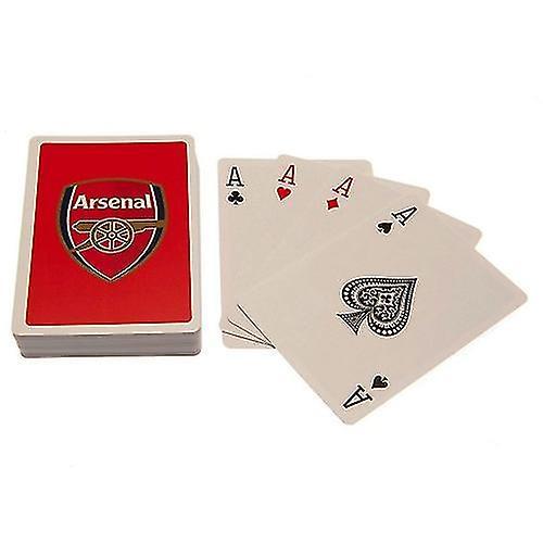 Arsenal FC Crest Playing Card Deck Red/White One Size