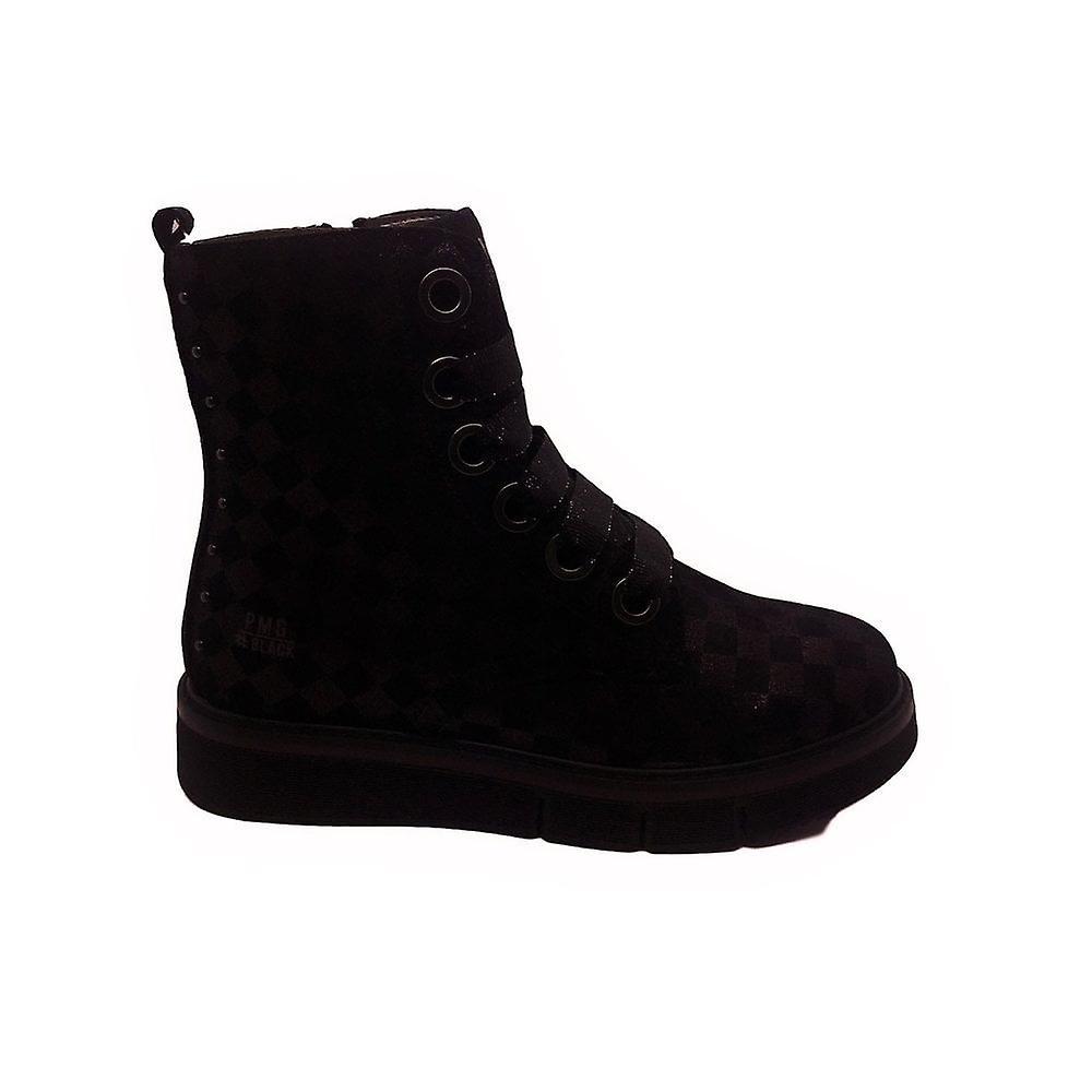 Kids Primigi Laced & Zipped Boot purple/black 33