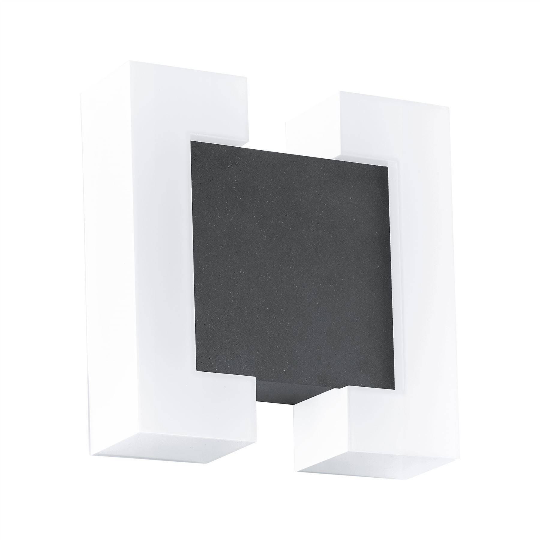 Eglo Lighting Sitia LED Outdoor Flush Wall Light Anthracite IP44