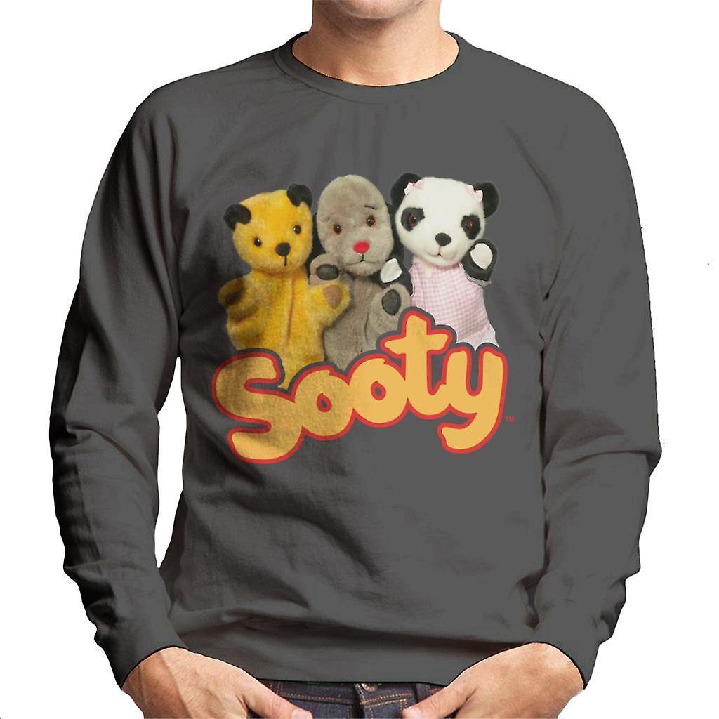 Sooty Sweep & Soo Men's Sweatshirt Charcoal XX-Large