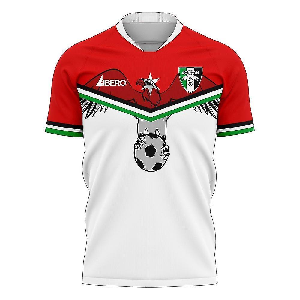 Libero Sportswear Jordan 2024-2025 Home Concept Football Kit (Libero) White 5XL