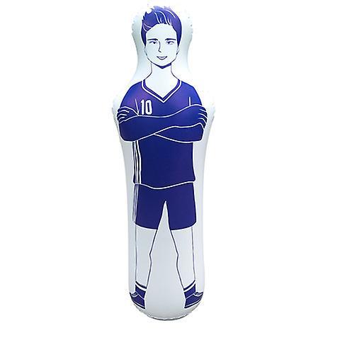 Seventeen 160cm Football Training Inflatable Dummy-football Training Goal Goalkeeper Stand Tumbler-tumbler Air Mannequin Defende blue