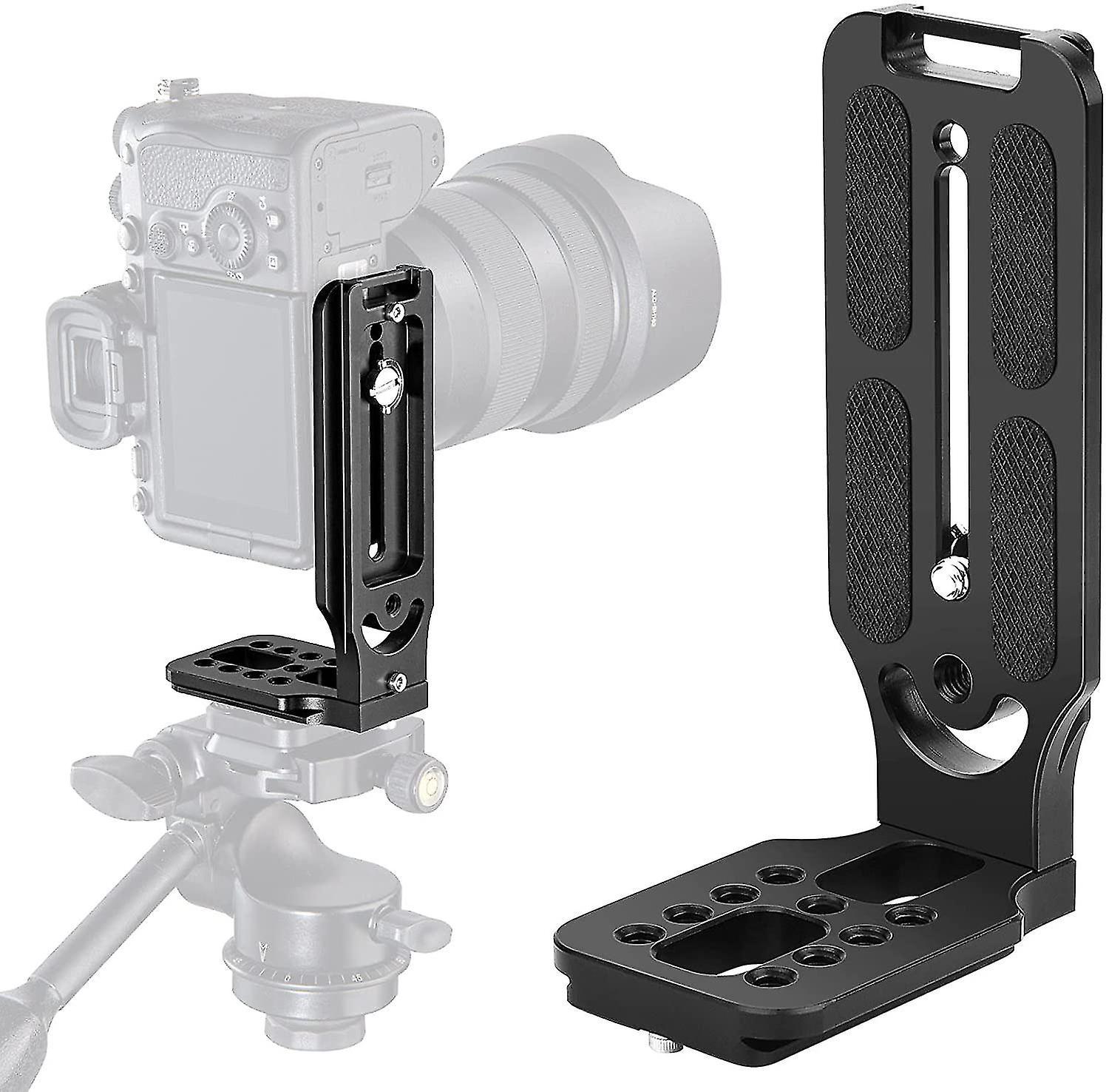 unbrand Dslr Camera L Bracket Tripod Quick Release Plate For Canon Nikon Sony Dji Osmo Ronin Zhiyun Stabilizer