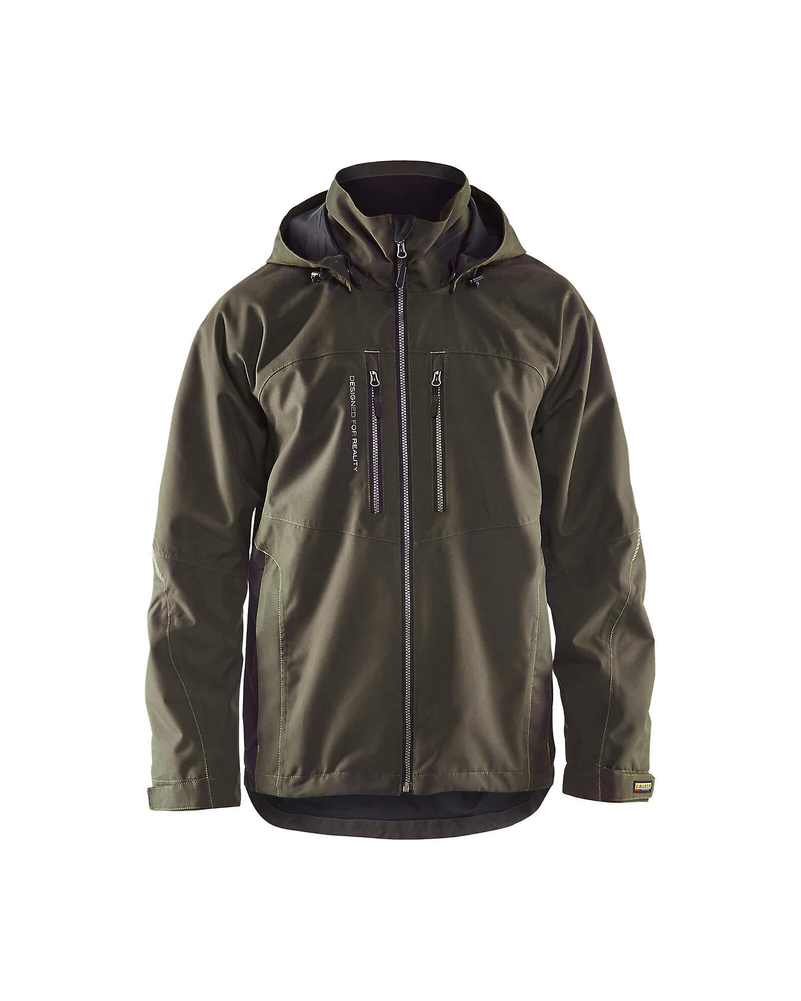 Blaklader 4890 functional jacket lightweight lined - mens (48901977) Dark olive green/black S