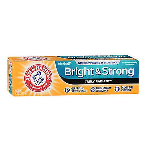 Arm & Hammer Truly Radiant Whitening & Enamel Strengthening Toothpaste, 4.5 Oz (Pack of 1)