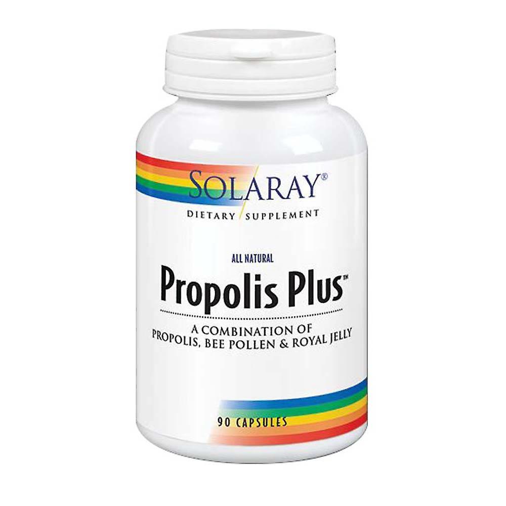 Solaray Propolis Plus, 90 Caps (Pack of 1)