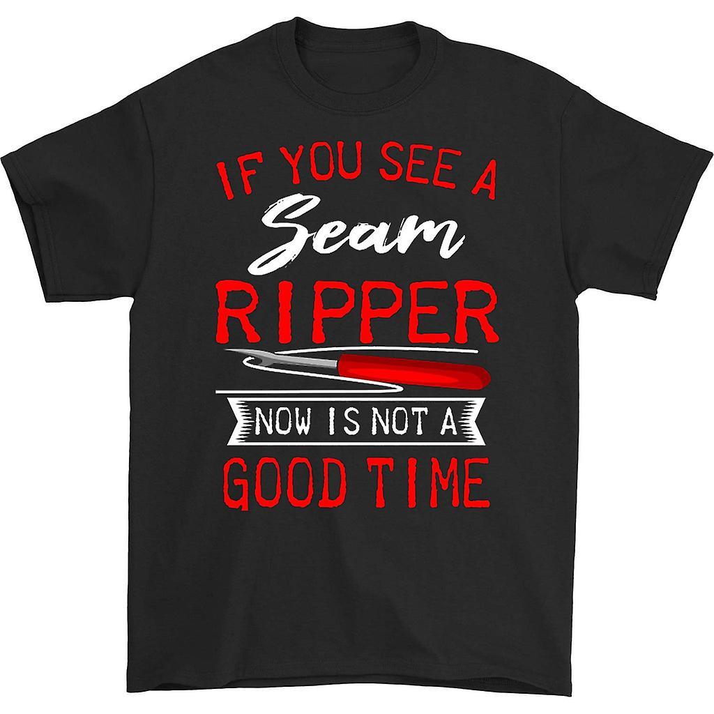 HISHARK If you see a seam ripper t-shirt black M