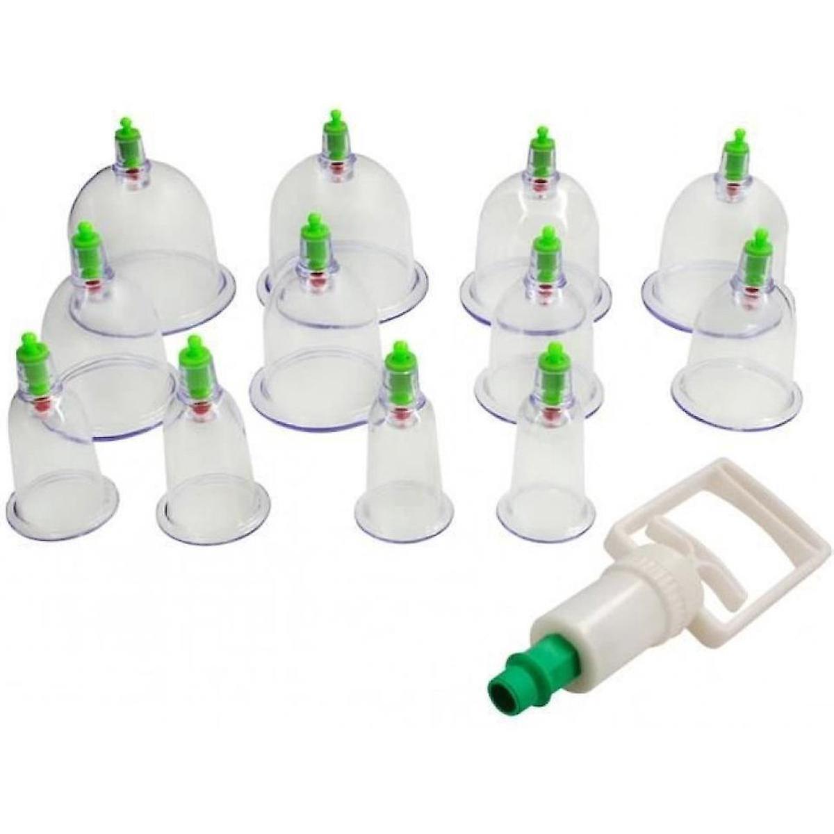 Northix Chinese Cupping Set - 12 Pieces