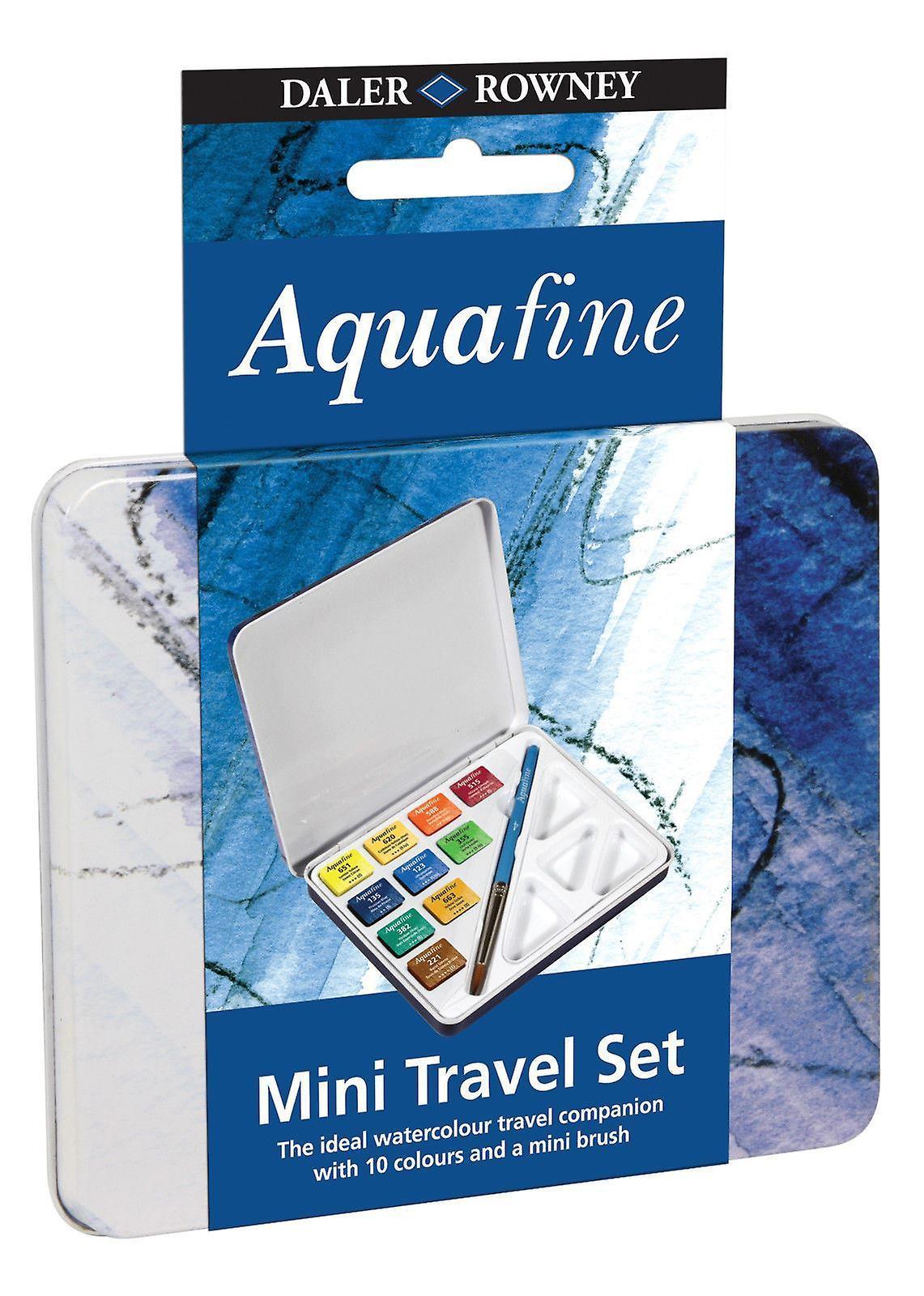 Daler-Rowney Daler Rowney Aquafine Watercolour Mini Travel Set