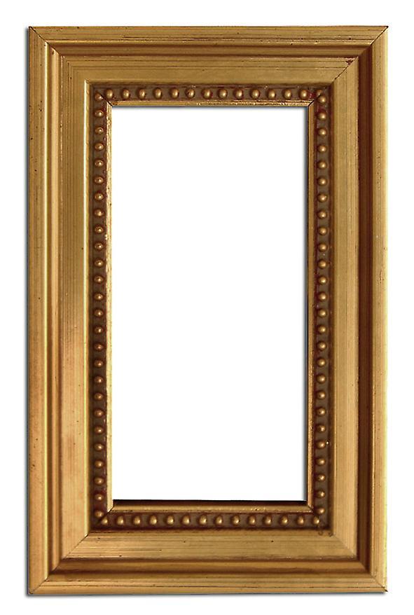 Steve Art Gallery 7x14 cm or 3x6 inch, gold Frame