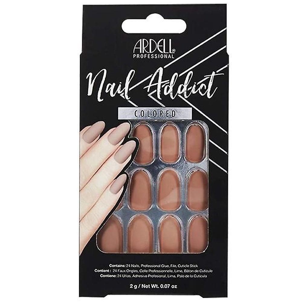 Ardell Nails Ardell Beauty Nail Addict Solid False Nails - Barely There Nude (24 Nails) (66411)