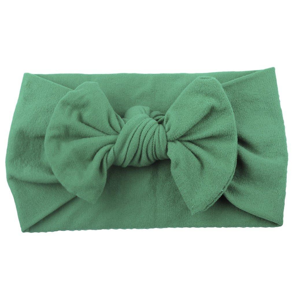 Slowmoose Baby Headband- Bow Design Headwear Green