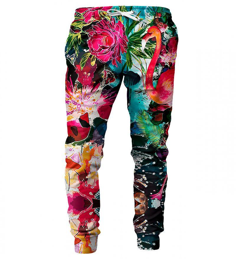 Mr Gugu & Miss Go Mr. Gugu Miss Go Colorful Flamingo  sweatpants clear 2XL