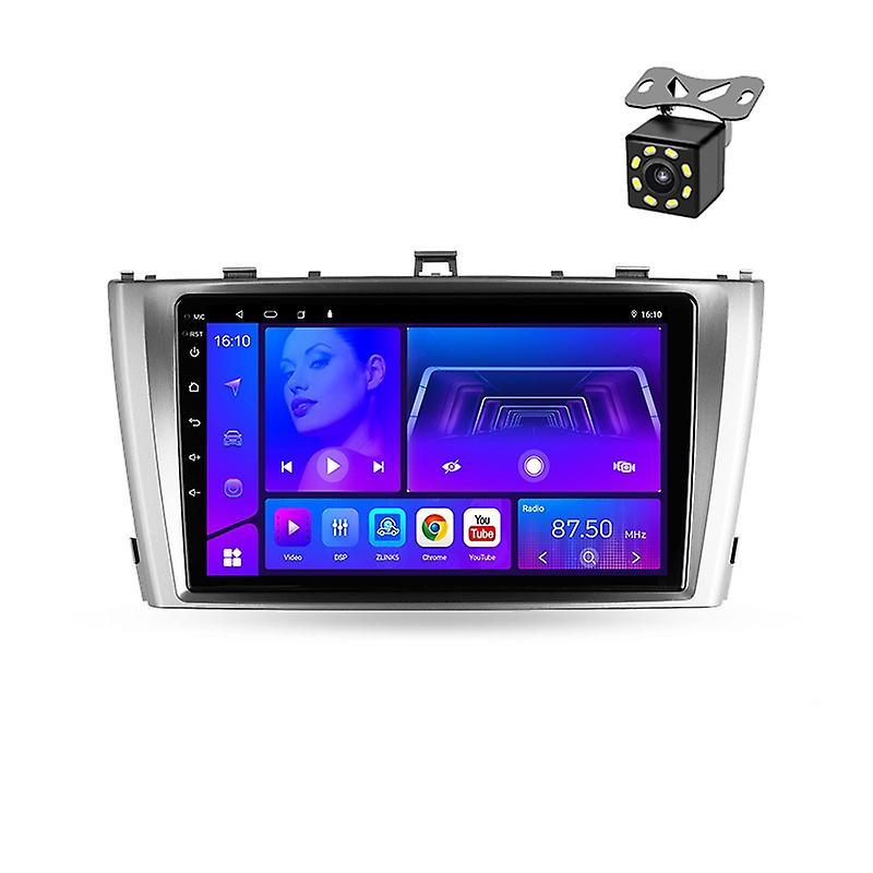 JIULUNET Car Radio For Toyota Avensis 3 T27 2008 - 2015 Multimedia Player GPS Navigation For Carplay Android