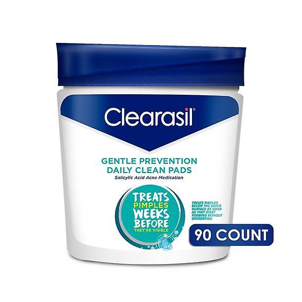 Clearasil Salicylic Acid Gentle Prevention Acne Pads, 90 Count