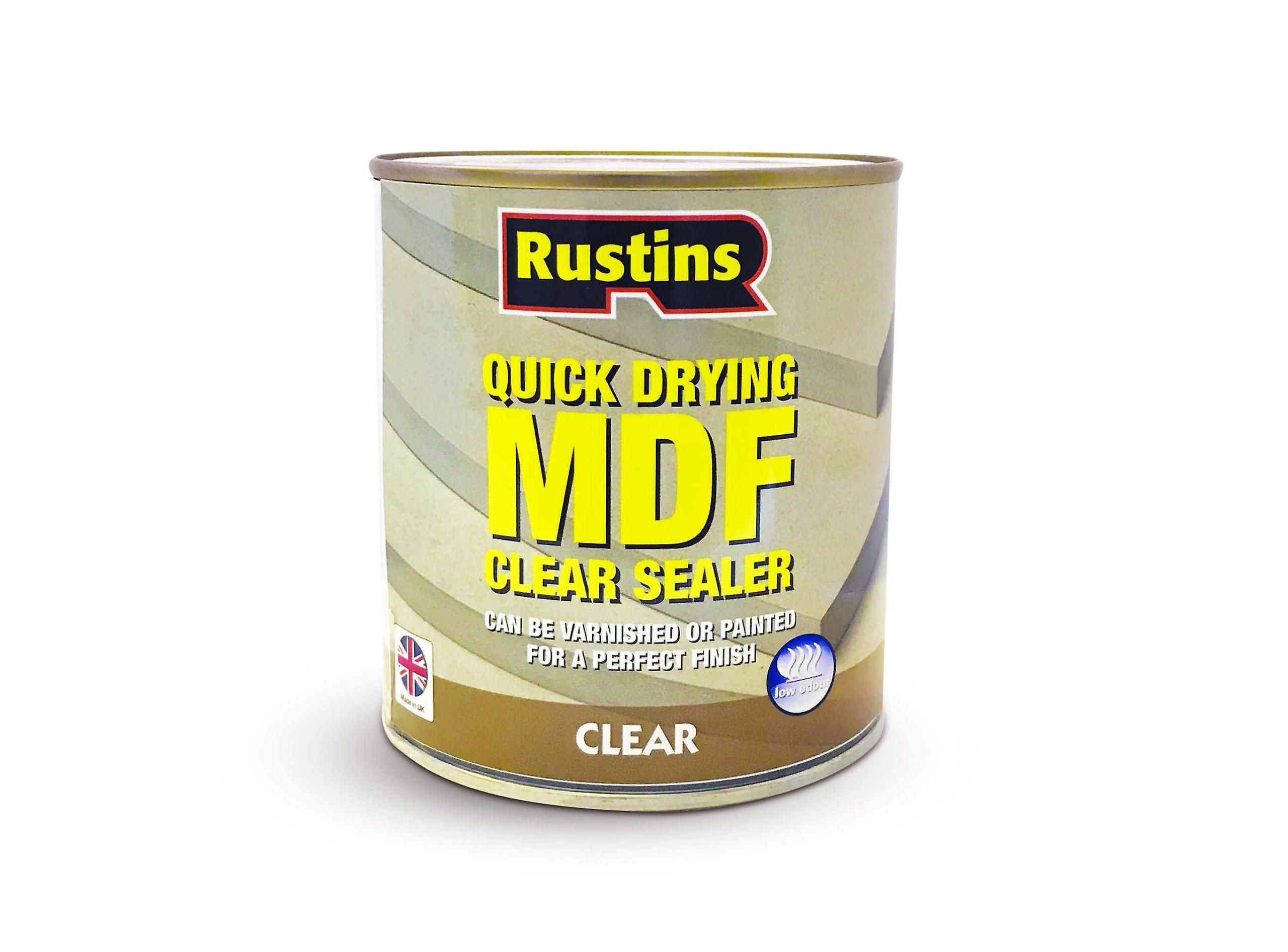 Rustins Quick Drying MDF Sealer Clear 1L