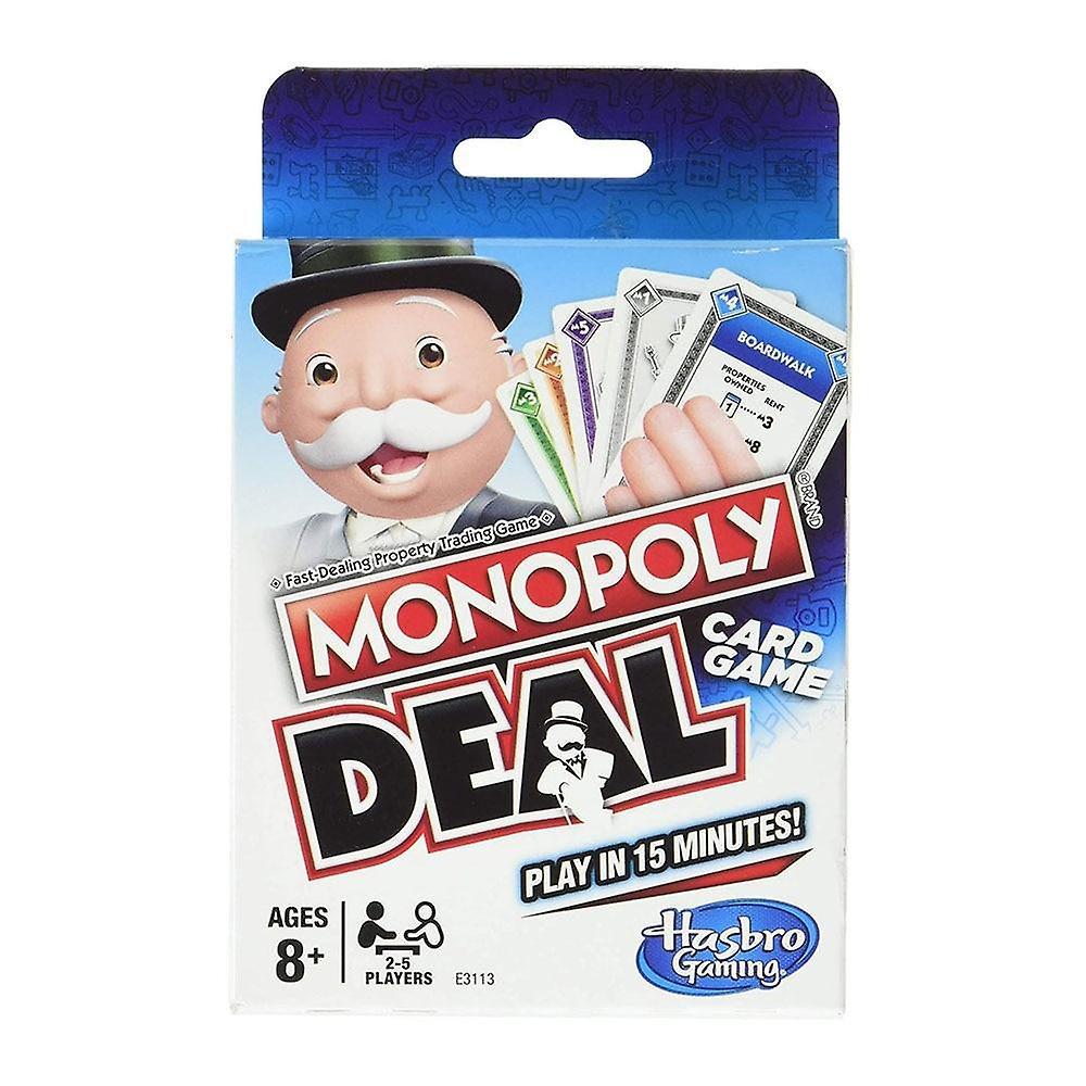 Slowmoose Hasbro Monopoly Deal Games- Play Cards Board