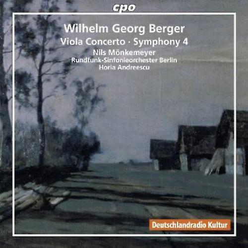 Cpo Records Nils M nkemeyer - Viola Concerto & Symphony No. 4  [COMPACT DISCS] USA import