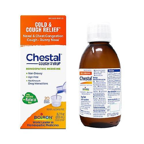 Boiron Chestal Adult Cold & Cough, 6.7 Oz (Pack of 1)