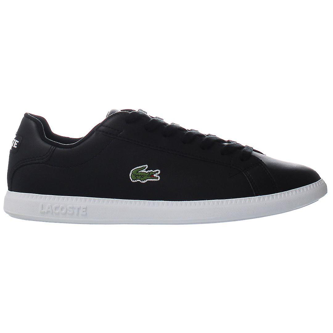 Lacoste Graduate BL 1 SMA Lace Black Smooth Leather Mens Trainers 37SMA0053 312 UK 9.5 EU 44 US 10.5