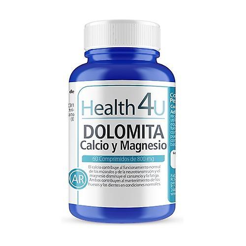 Health 4U Dolomite calcium and magnesium 60 tablets