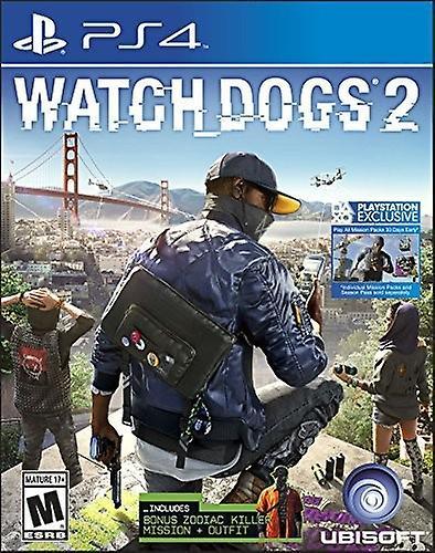 Ubisoft Watch Dogs 2 for PlayStation 4  [VIDEOGAMES] PS 4 USA import