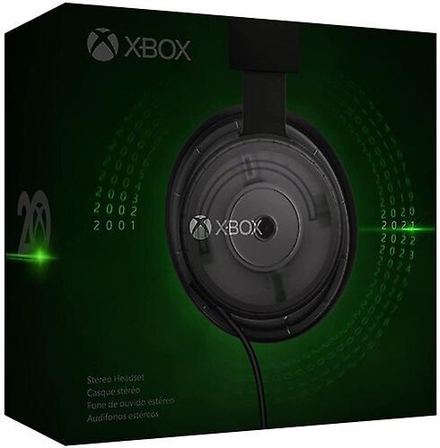 Microsoft Stereo Headset - 20th Anniversary for for Xbox Series X, Xbox Series S, and Xbox One  [GAMES ACCESSORIES] Xbox One, Xbox Series X USA import