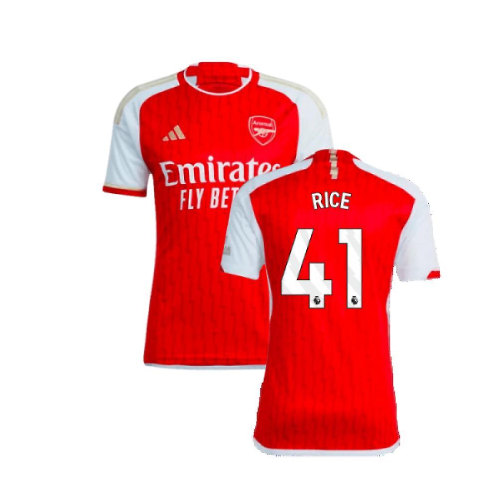 Adidas 2023-2024 Arsenal Home Shirt (Rice 41) Red XXL 46-48 inch Chest