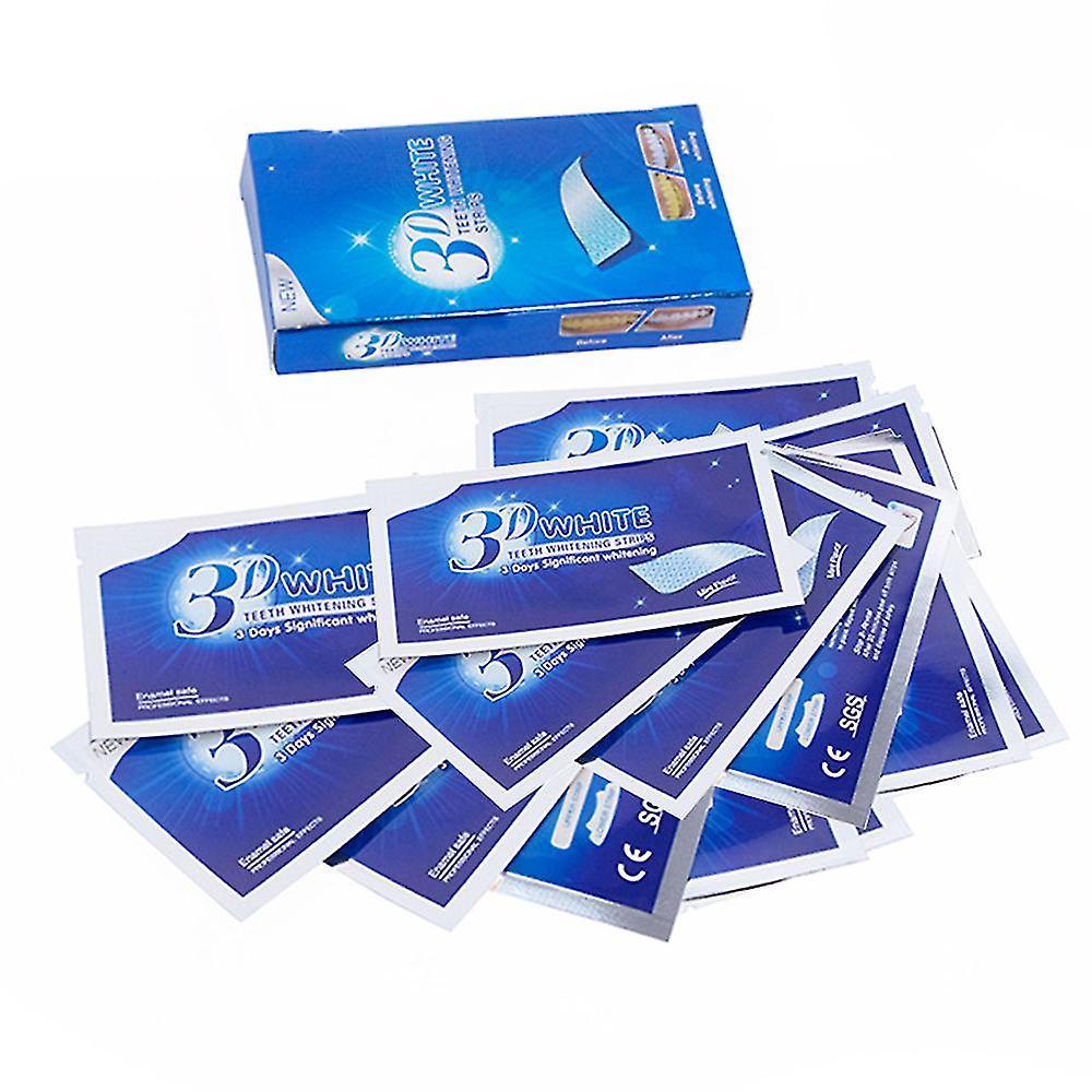 Sqyg 3d ,5d Teeth Whitening Strip Kit 3D White