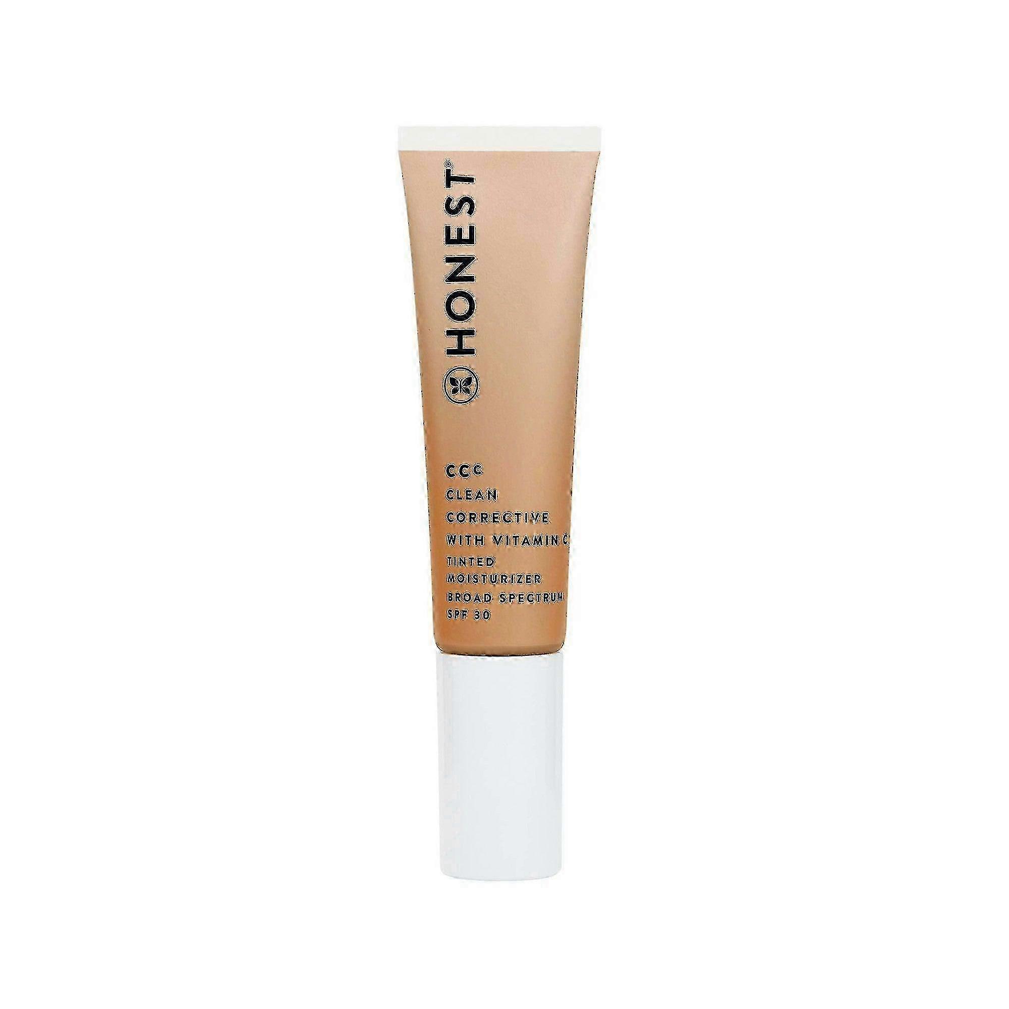 Honest Beauty Cc Tinted Moisturizer With Vitamin C, Spf 30, Terra Light, 1 Oz